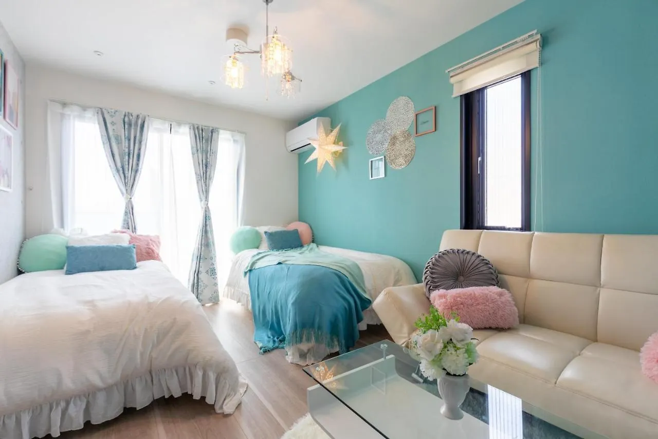 Apartment Asakusa Sky Stay Tiffany Blue Room Tokyo Japan