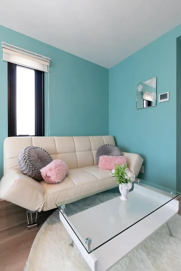 Apartment Asakusa Sky Stay Tiffany Blue Room Tokyo
